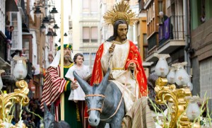 Paso de la Borriquita - Barcelona at Easter