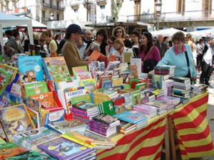 Bookstands- Barcelona Diada Sant Jordi