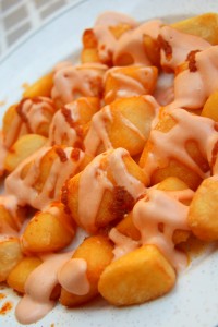 Tapas in Barcelona: Patatas Bravas