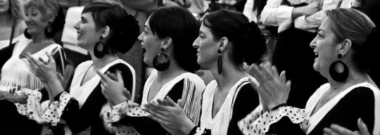 Feria de Abril: danseurs de flamenco