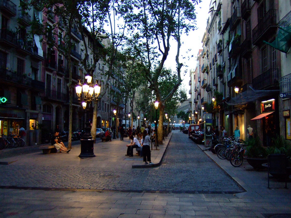 Barcelona: Paseo del Born