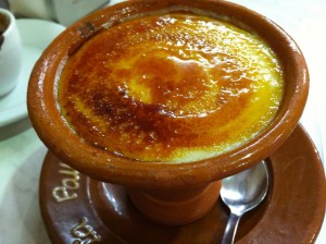 Crema Catalana, Barcelona