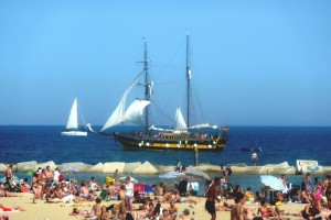 Barceloneta Beach, Barcelona 