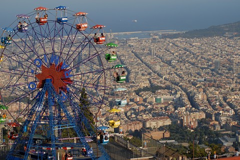 Tibidabo Ruota panoramica, Barcellona