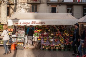 Shopping on Las Ramblas