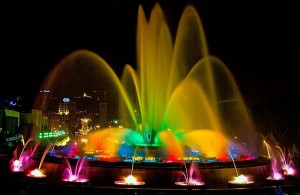 Montjuic Magic Fountains, Barcelona