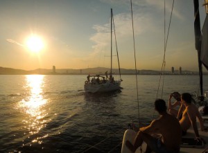 skyline bcn sailing trip