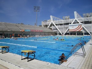 Montjuic Pool Barcelona