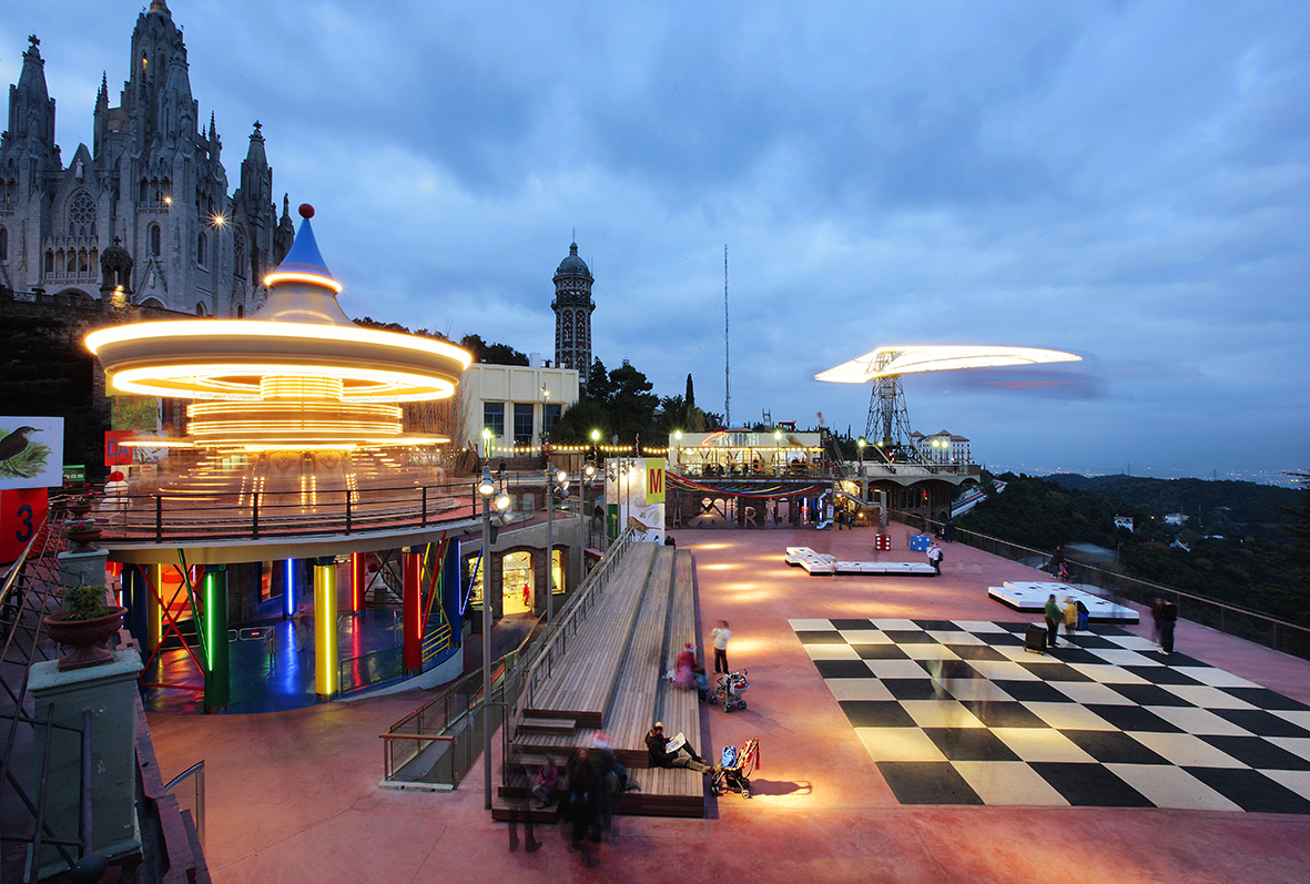 Tibidabo मनोरंजन पार्क, बार्सिलोना