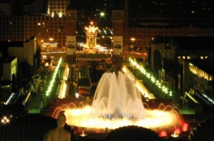 Magic Fountain in Barcelona