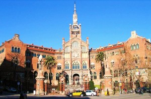 Barcelona, ​​nemocnice Sant Pau