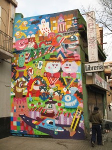street art gótico barcelona