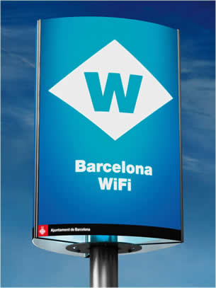 Barcelona bez-WiFi