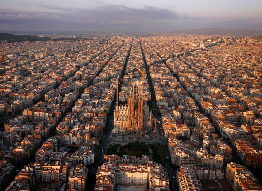 Barcelona de la Above