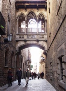 Barri Gòtic in Barcelona