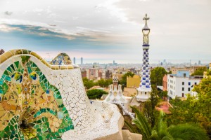 Park Guell Gaudi in Barcelona